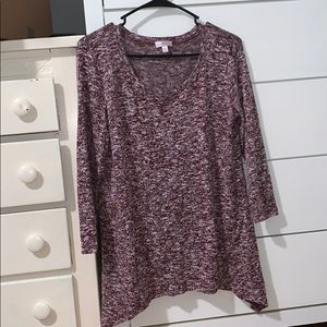 Charming Charlie’s marled top